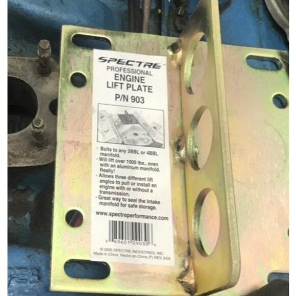 Carburetor Lift Plate - Picture 1 of 2